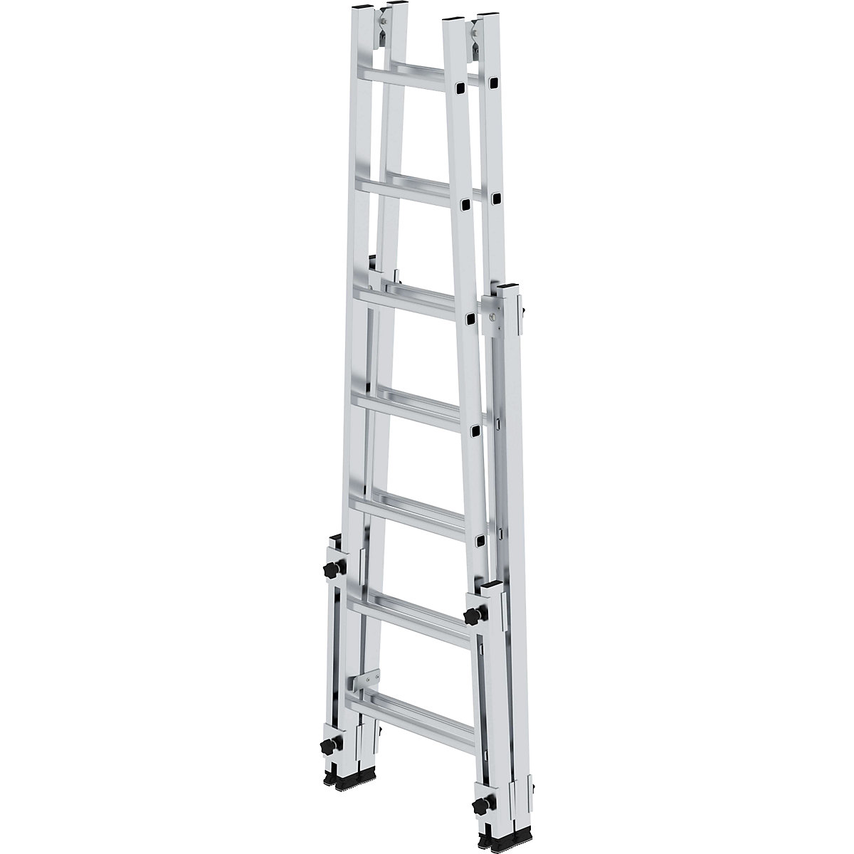 Escabeau à échelons, en aluminium – MUNK (Illustration du produit 2)-1