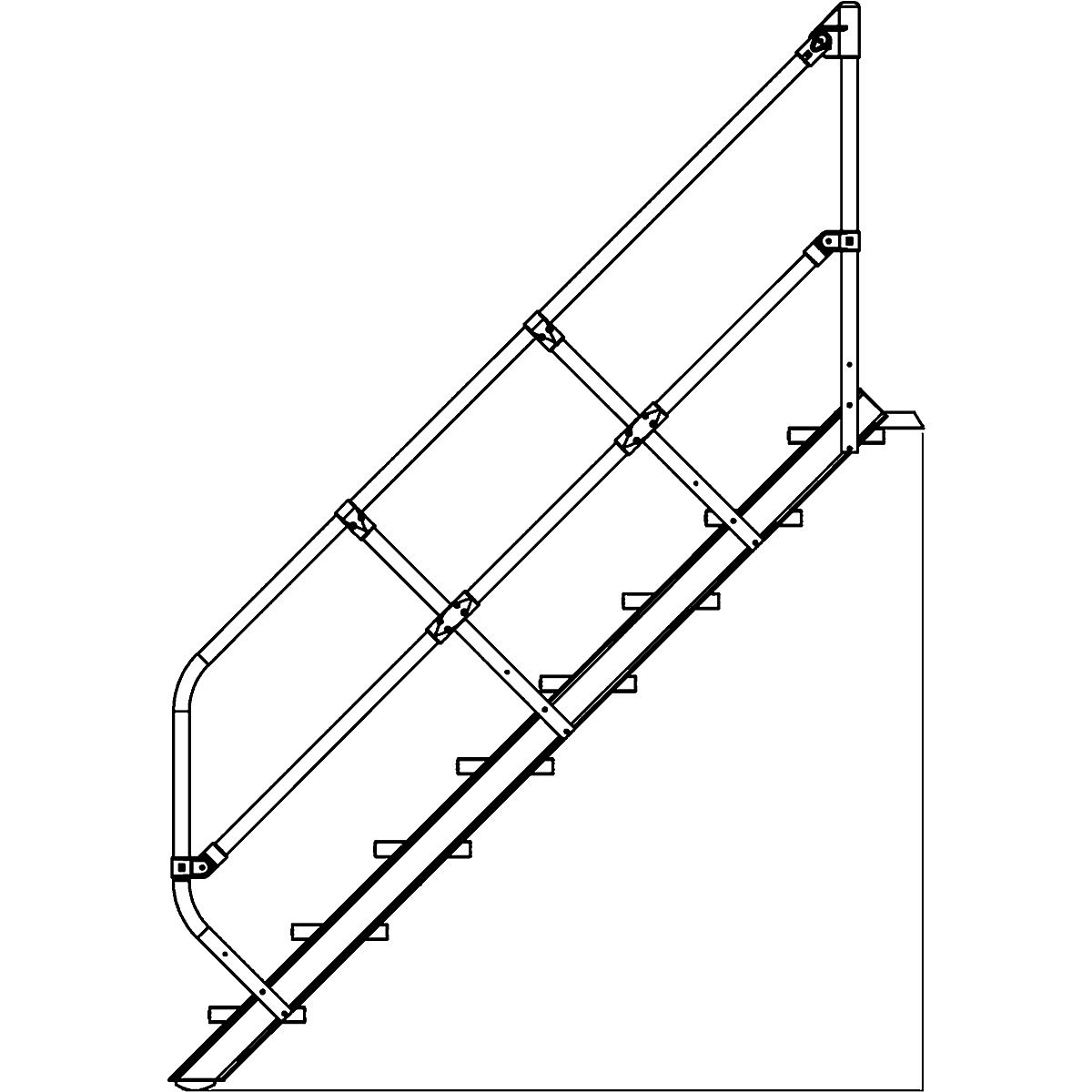 Escalier industriel – MUNK (Illustration du produit 3)-2