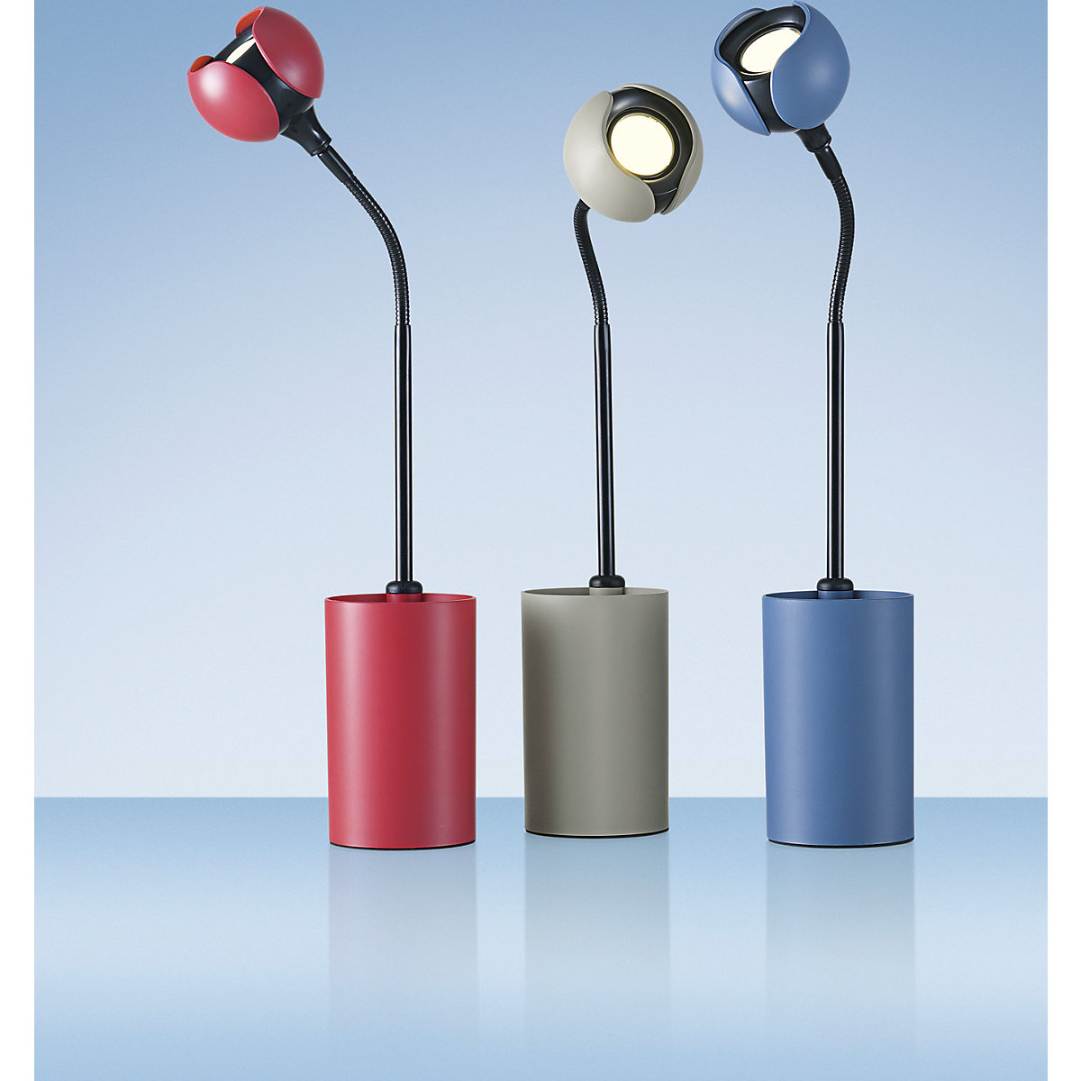 Lampe de table à diodes LED FLOWER – Hansa (Illustration du produit 5)-4