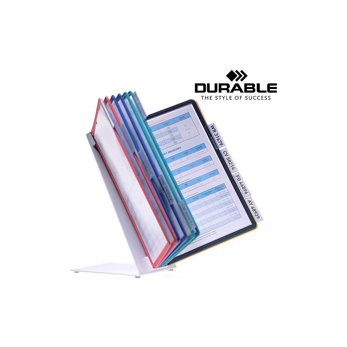 Kit complet présentoir de table – DURABLE (Illustration du produit 2)-1
