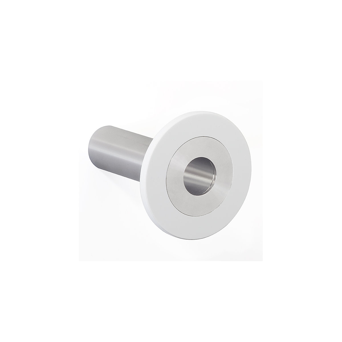 Patère design POINT, longueur patère 100 mm, blanc-0