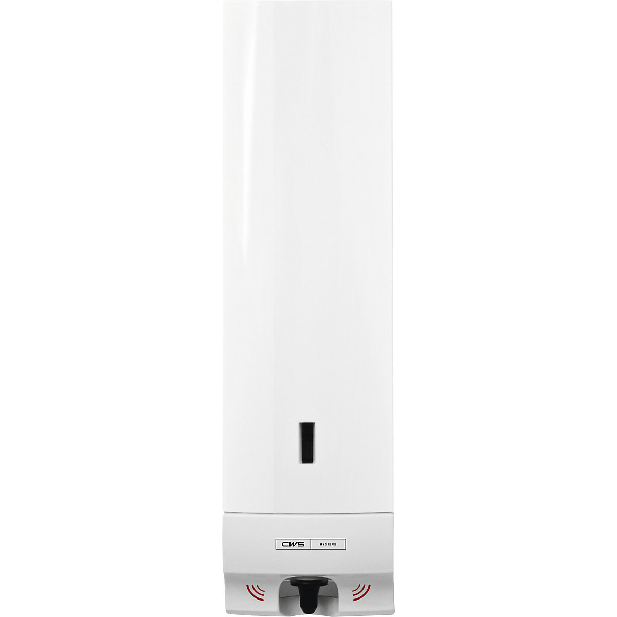 Distributeur de savon mousse ParadiseLine Foam Slim Non Touch – CWS, capacité 0,5 l, avec indicateur de niveau et serrure cylindrique, ne goutte pas-0