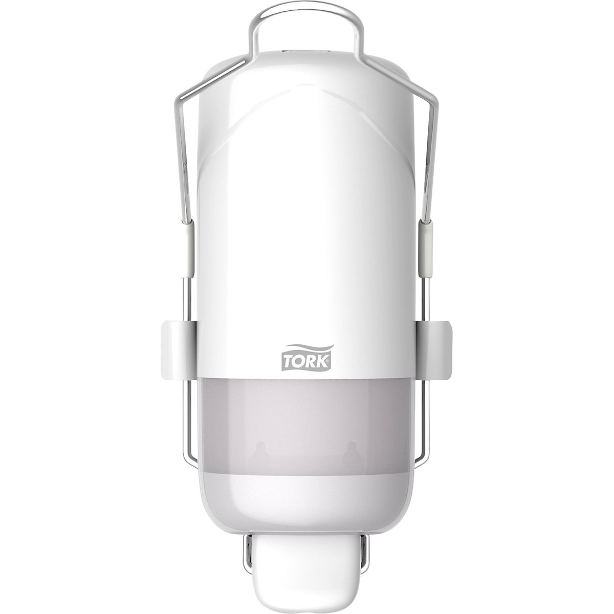 Distributeur de savon – TORK, avec levier, blanc, pour savon liquide-0