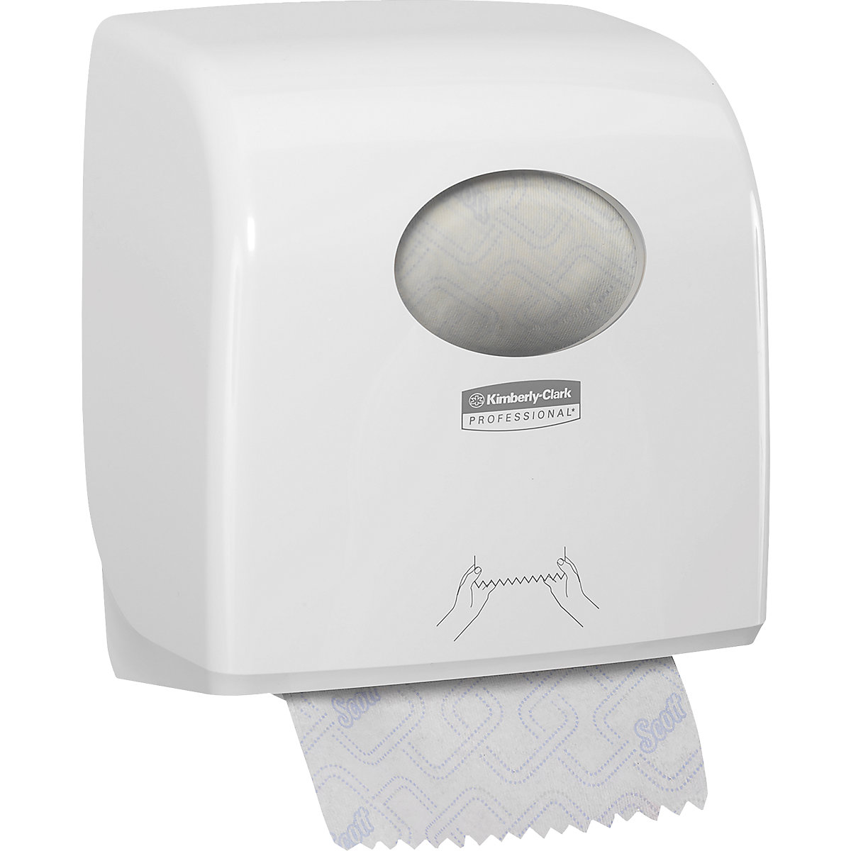 Distributeur de serviettes sur rouleau Aquarius™ Slimroll™ – Kimberly-Clark (Illustration du produit 2)-1
