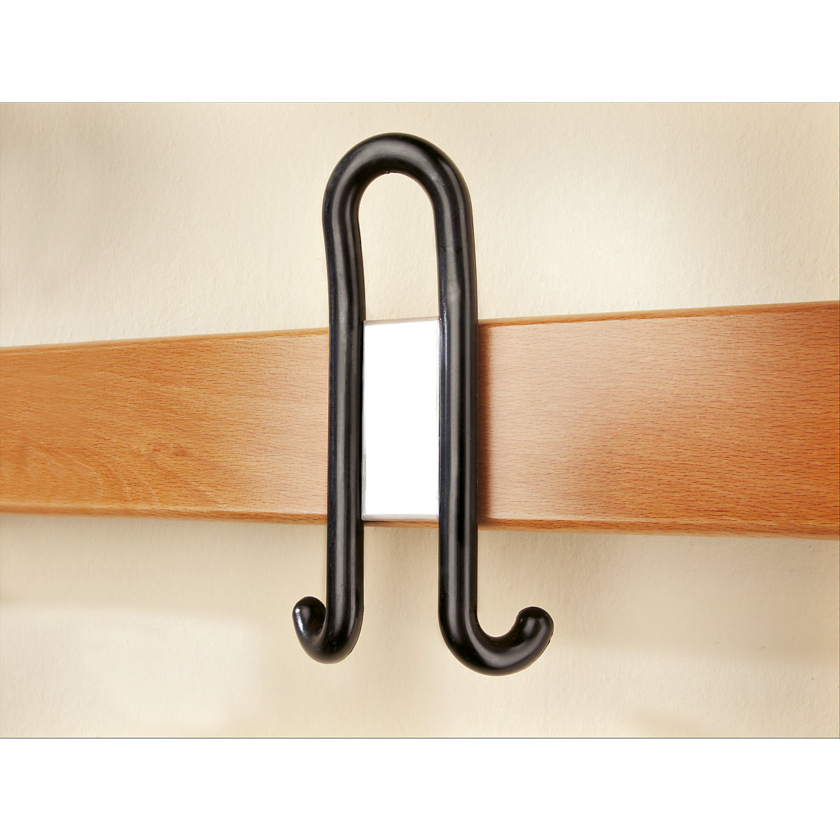 Banc de vestiaire avec dossier, simple face – eurokraft basic (Illustration du produit 3)-2