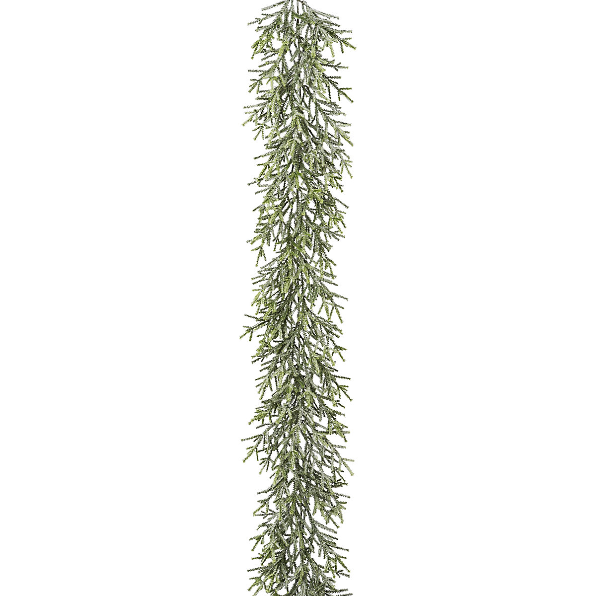 Mini-guirlande d'épicéa, aspect givré (Illustration du produit 2)-1