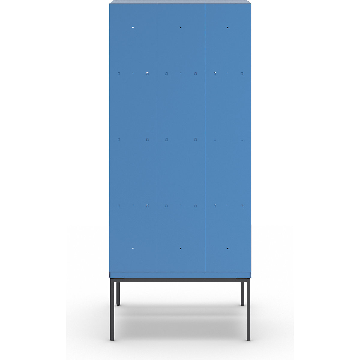 Vestiaire à deux étages Berlin 1 avec banc – Wolf (Illustration du produit 5)-4