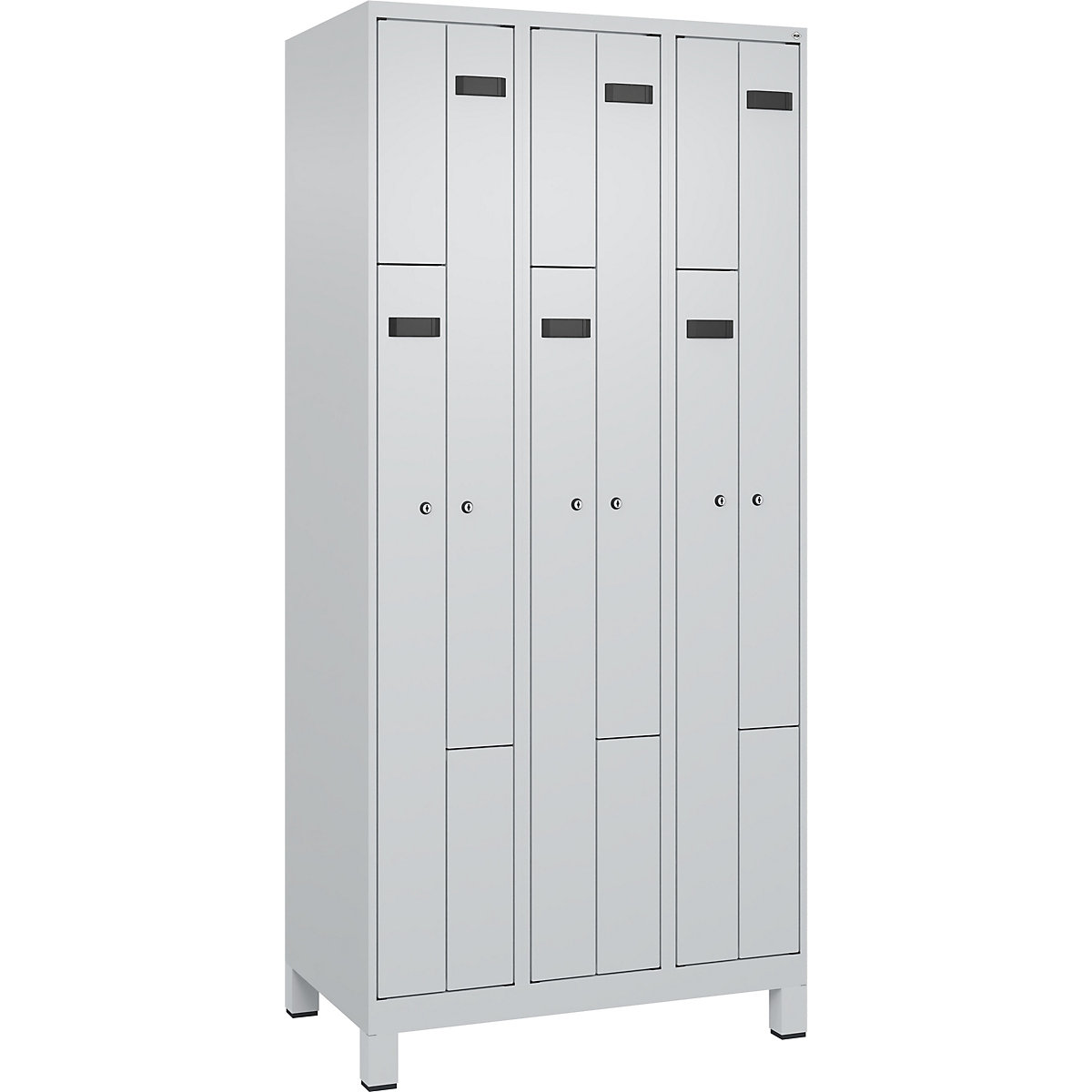 Vestiaire à portes en Z Evolo PLUS (Illustration du produit 2)-1