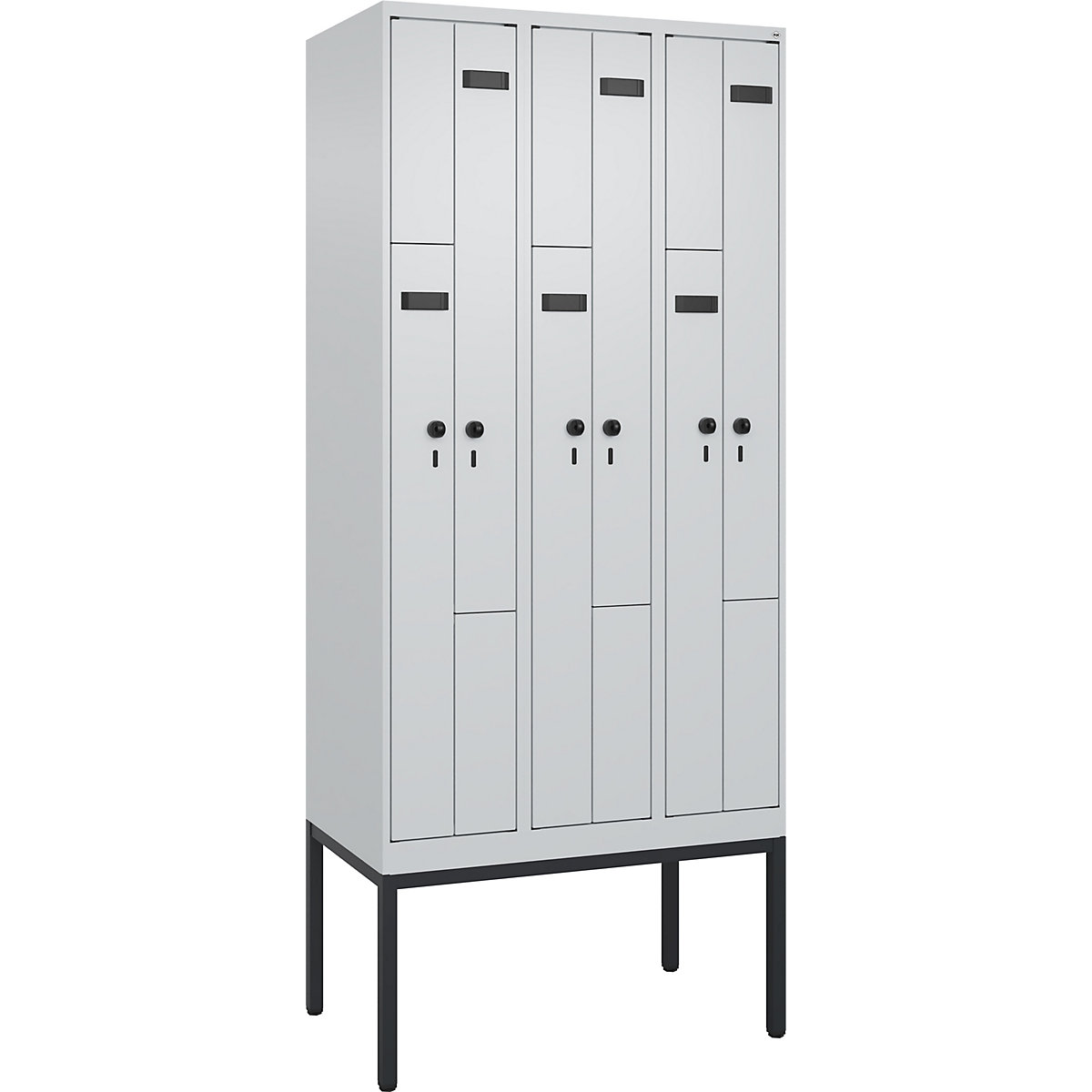 Vestiaire à portes en Z Evolo PLUS (Illustration du produit 2)-1