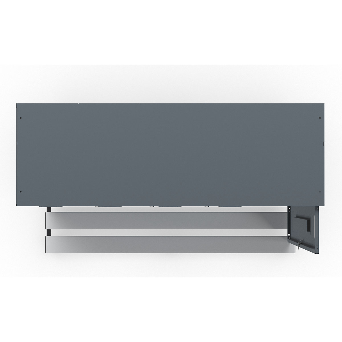 Vestiaire Berlin 2 avec banc – Wolf (Illustration du produit 6)-5