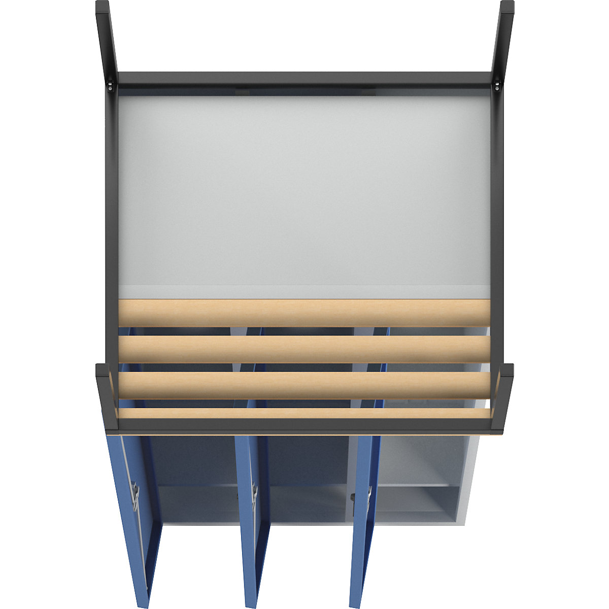 Vestiaire Bremen avec banc – eurokraft pro (Illustration du produit 8)-7