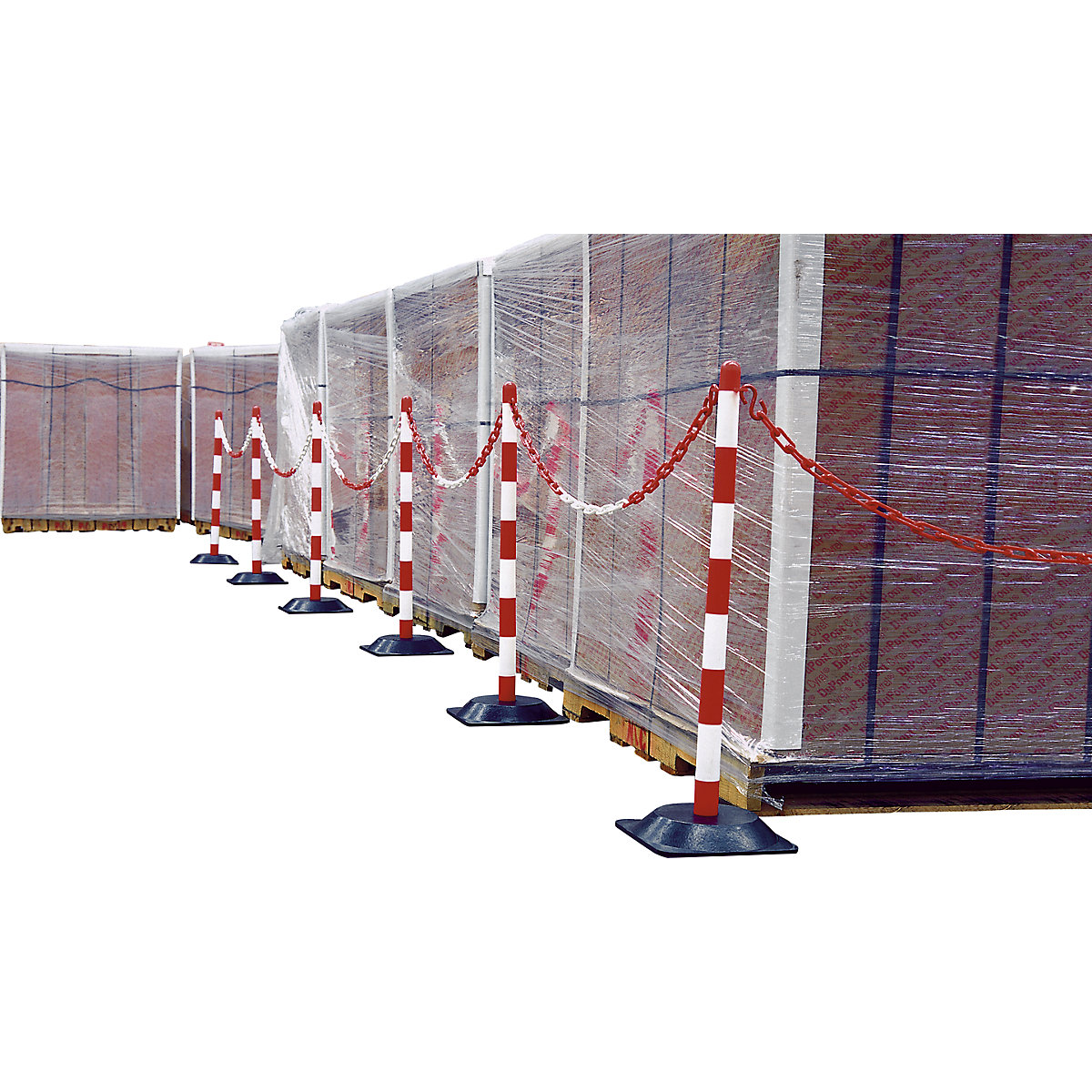 Set suport lanț, 6 stâlpi (Imagine produs 2)-1