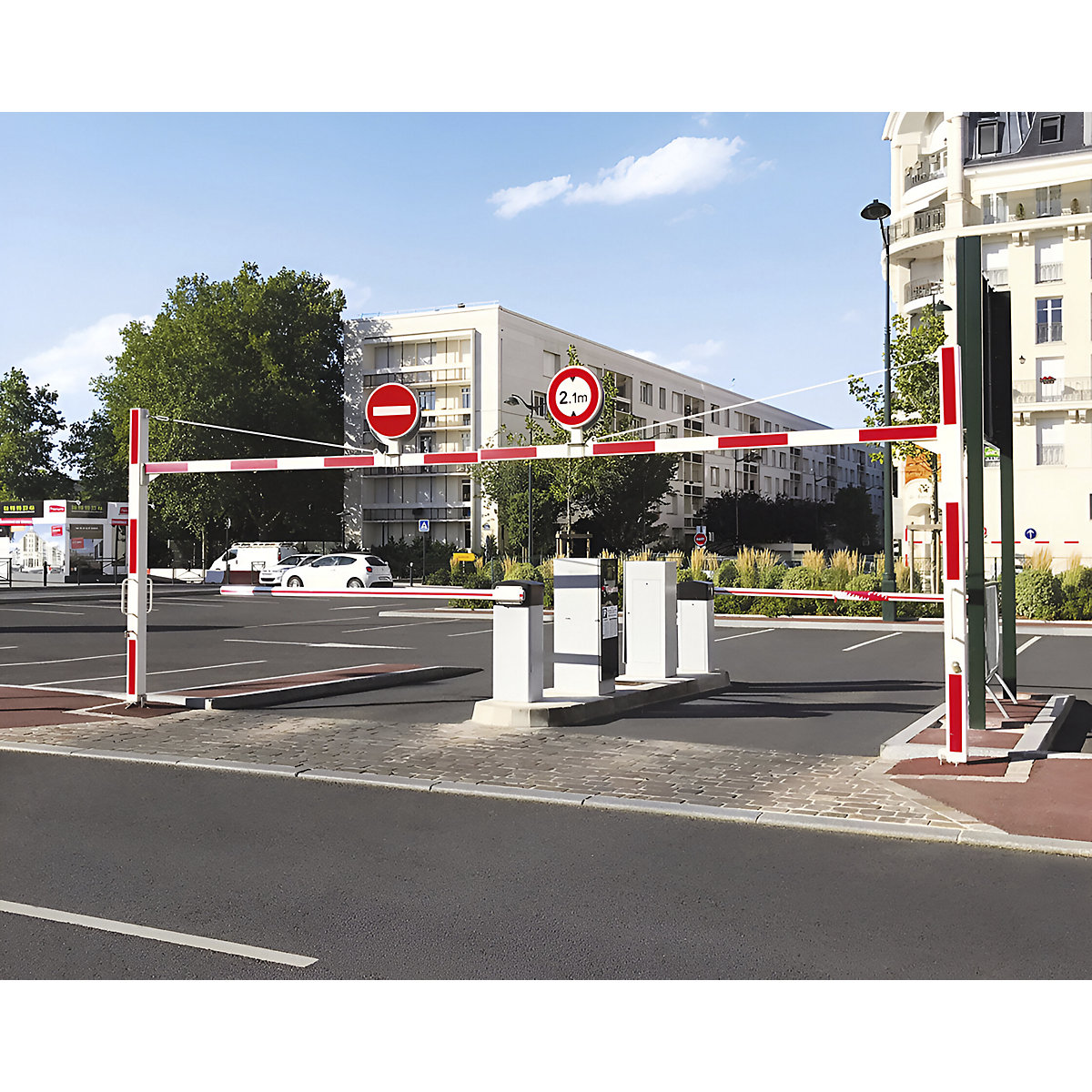 Limitator de înălțime, rotativ – PROCITY (Imagine produs 2)-1