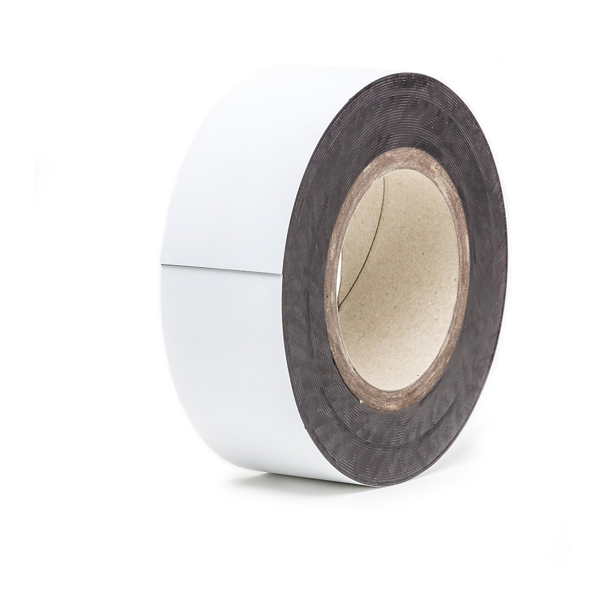 Etichete magnetice pentru depozite, sub formă de rolă, alb, înălțime 60 mm, lungime rolă 10 m-0