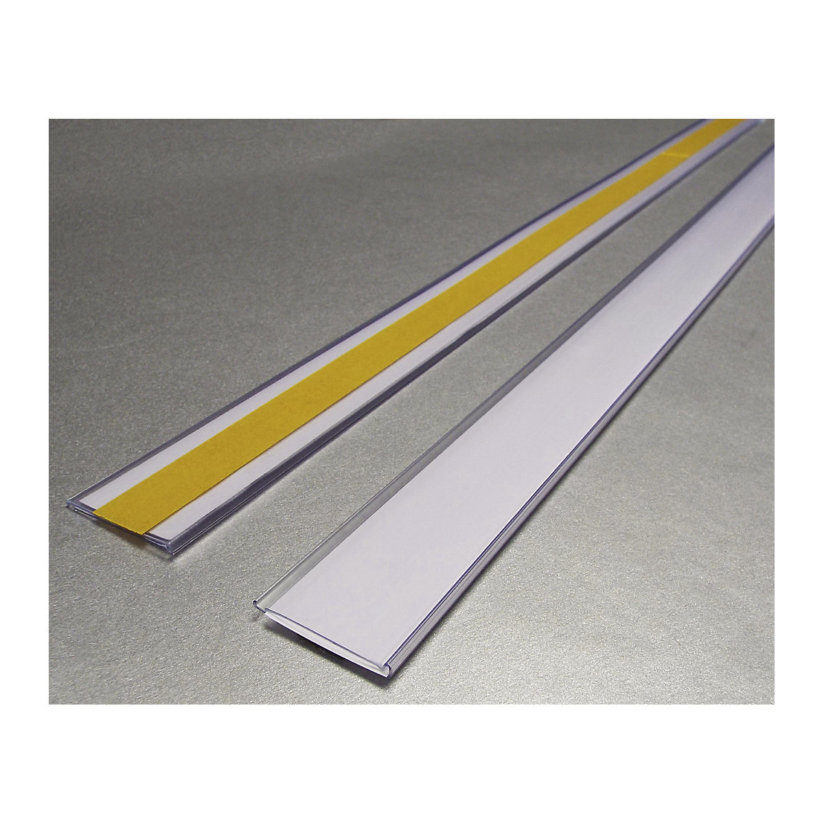 Suport pentru etichete, autoadeziv, amb. 10 buc., î. x lăț. 38 x 1000 mm-0