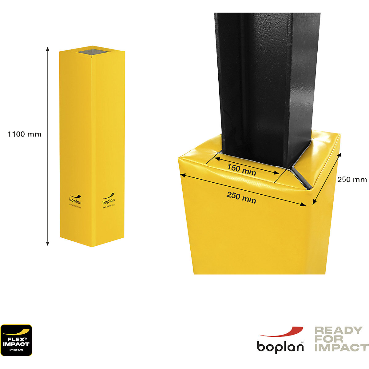 Protecție pentru stâlpi, moale – Boplan (Imagine produs 2)-1