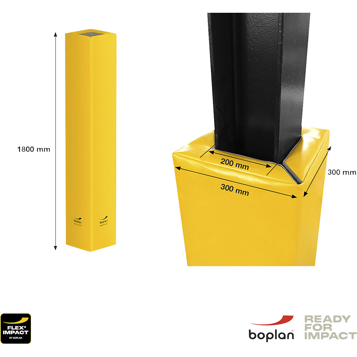 Protecție pentru stâlpi, moale – Boplan (Imagine produs 5)-4