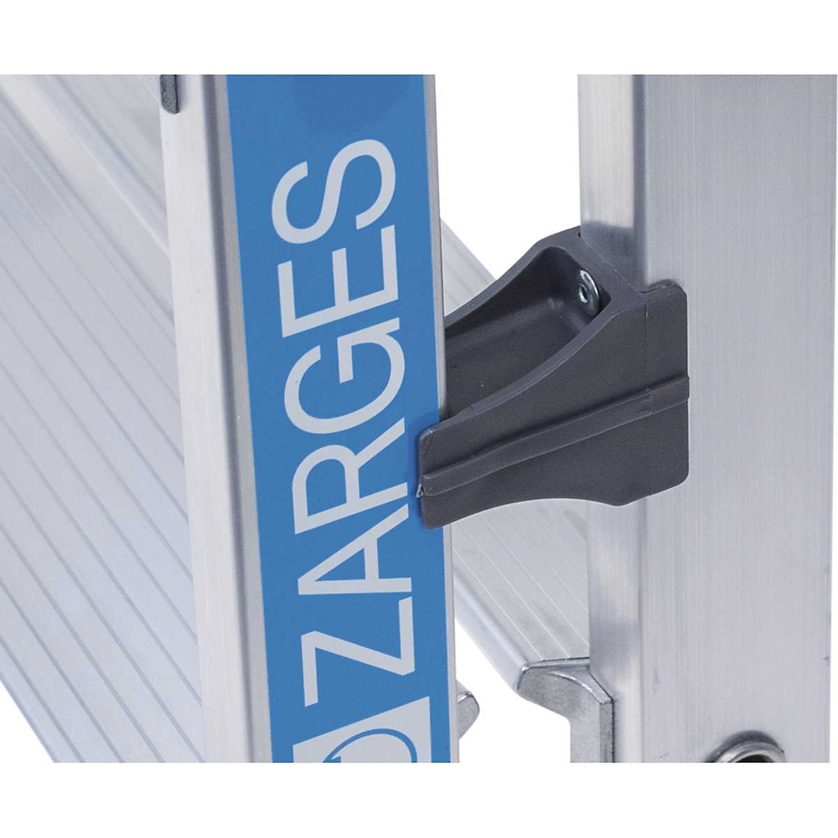 Kétoldalas lépcsőfokos állólétra alumíniumból – ZARGES (Termék képe 3)-2