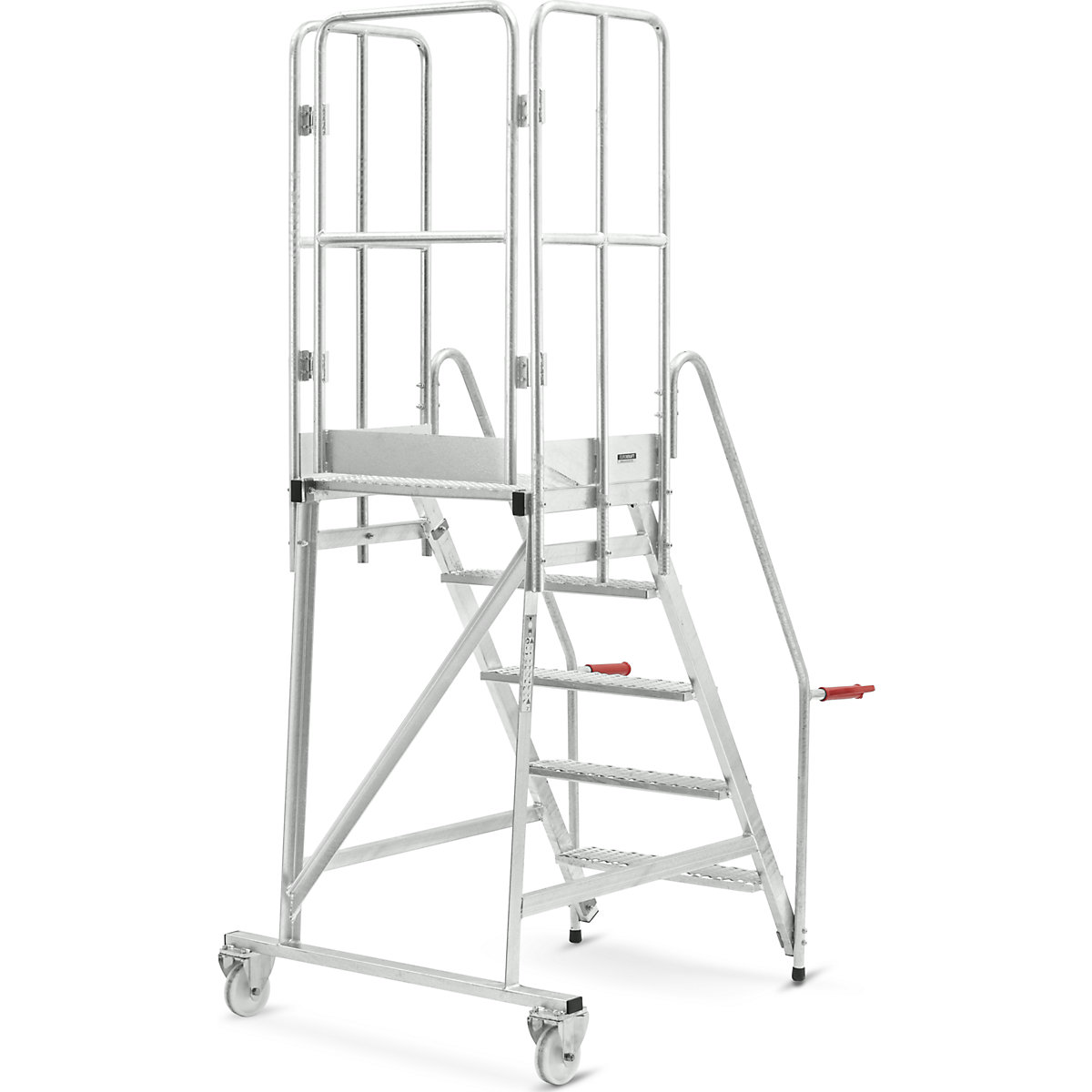 Mobil dobogós létra – eurokraft pro (Termék képe 9)-8