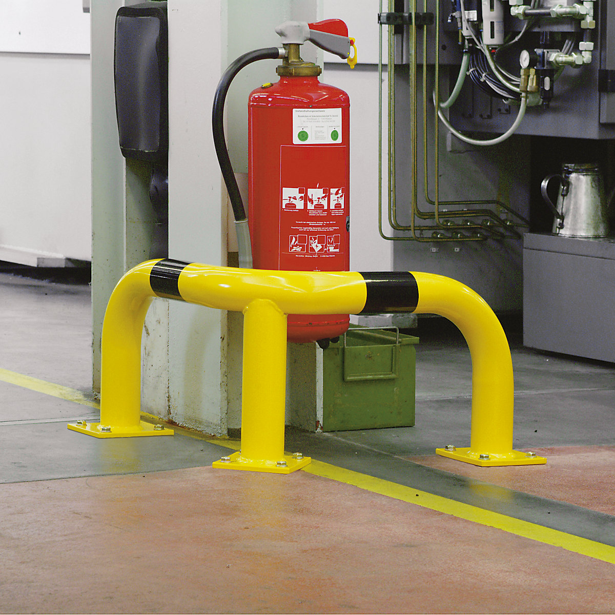 Ütközésvédő sarokkengyel, minőségi acél – Black Bull (Termék képe 2)-1