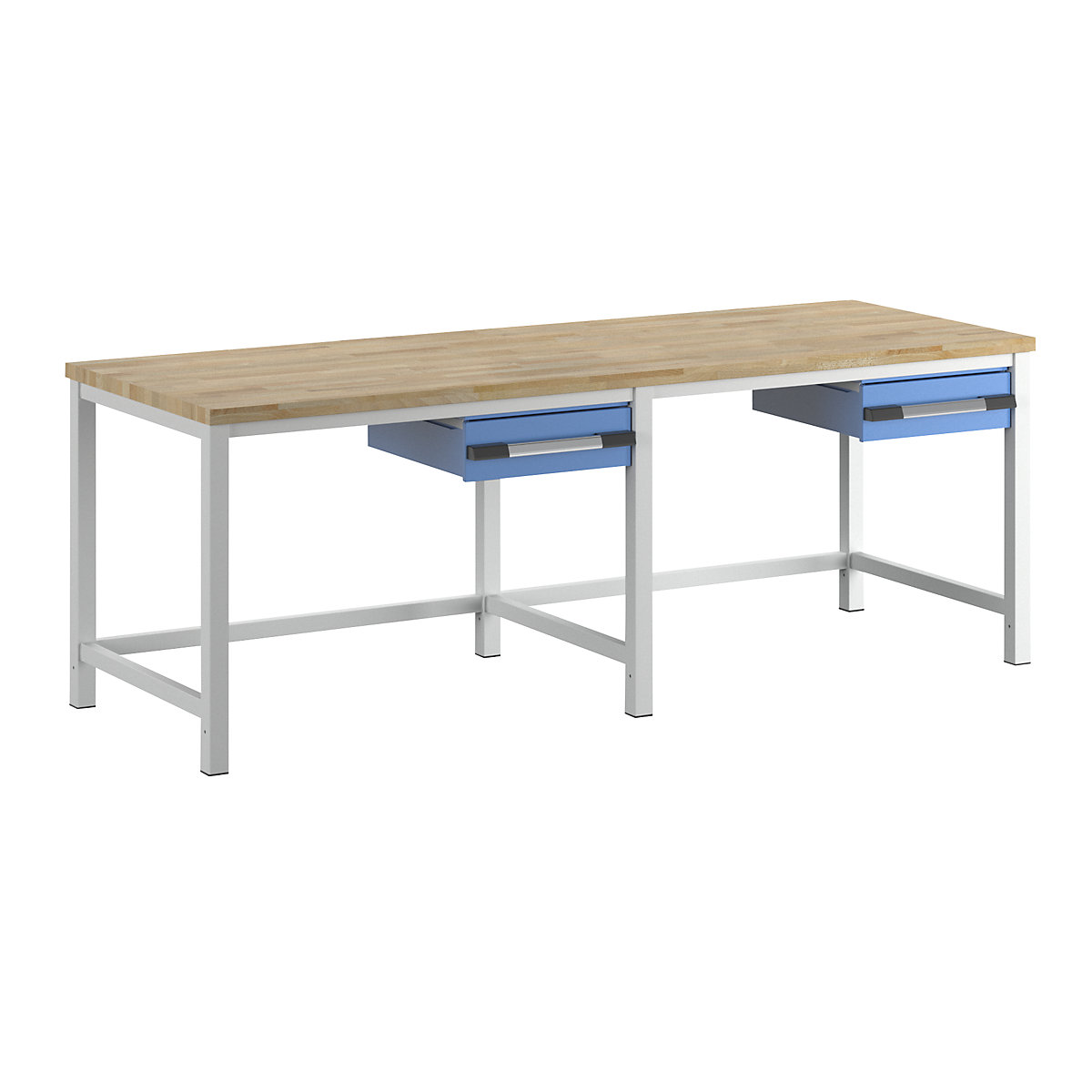 Munkapad, zártszelvényes kivitel, 8000-es sorozat – eurokraft pro