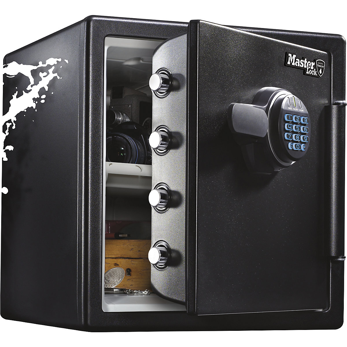 Biztonsági széf digitális kombinációval – Masterlock (Termék képe 2)-1