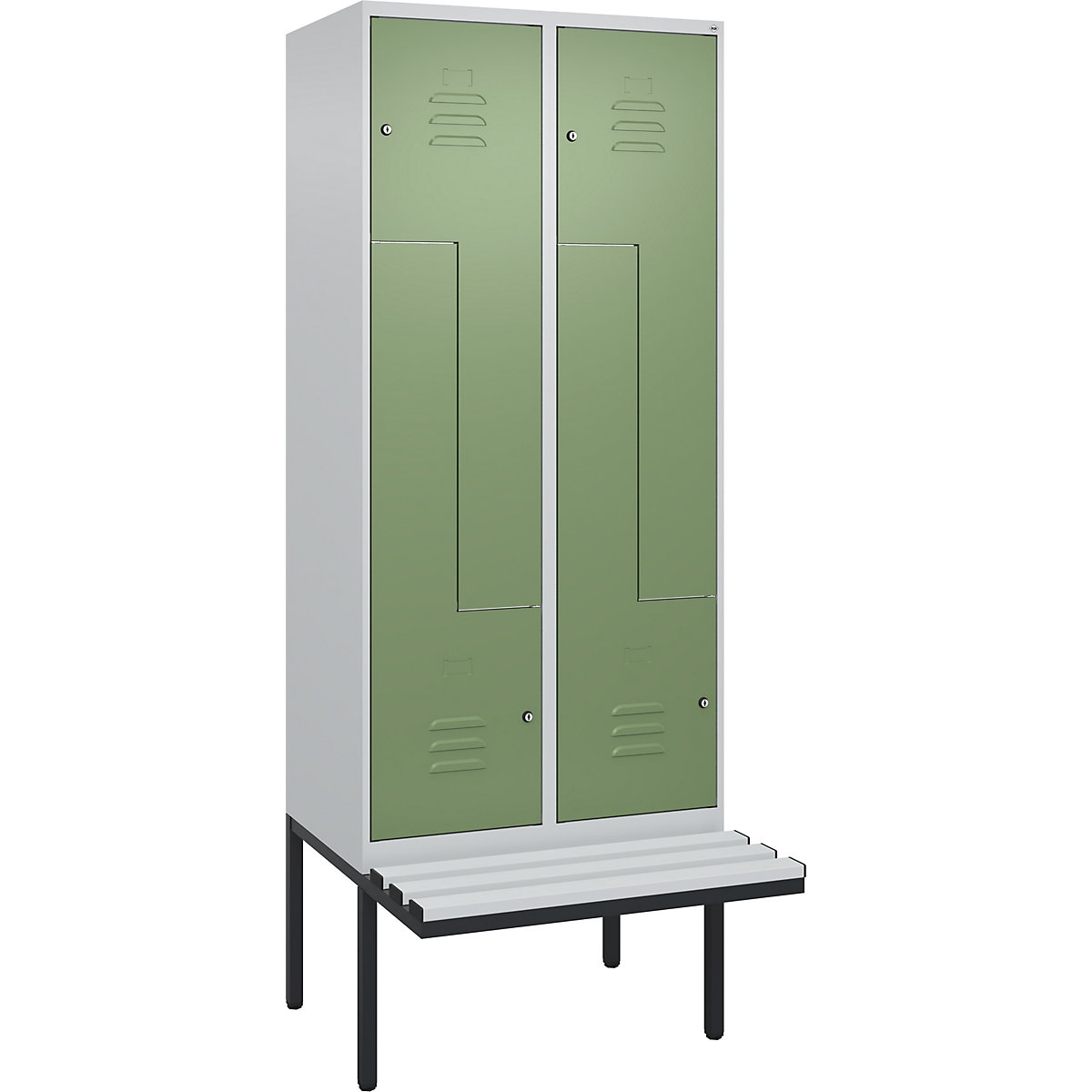 Classic PLUS Z-rekeszes öltözőszekrény paddal – C+P (Termék képe 5)-4