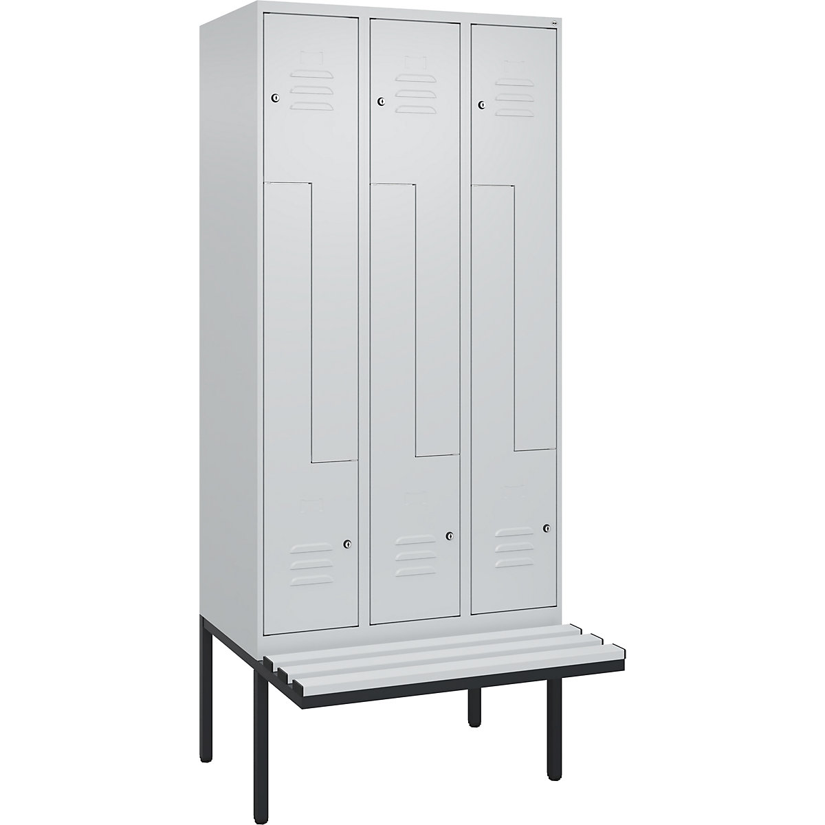 Classic PLUS Z-rekeszes öltözőszekrény paddal – C+P (Termék képe 377)-376