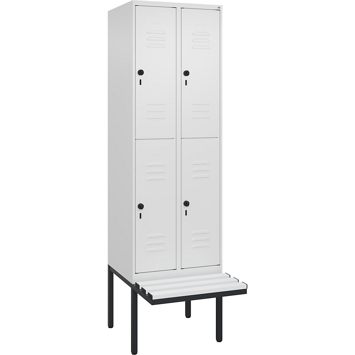 Classic PLUS kétszintes öltözőszekrény paddal – C+P (Termék képe 4)-3