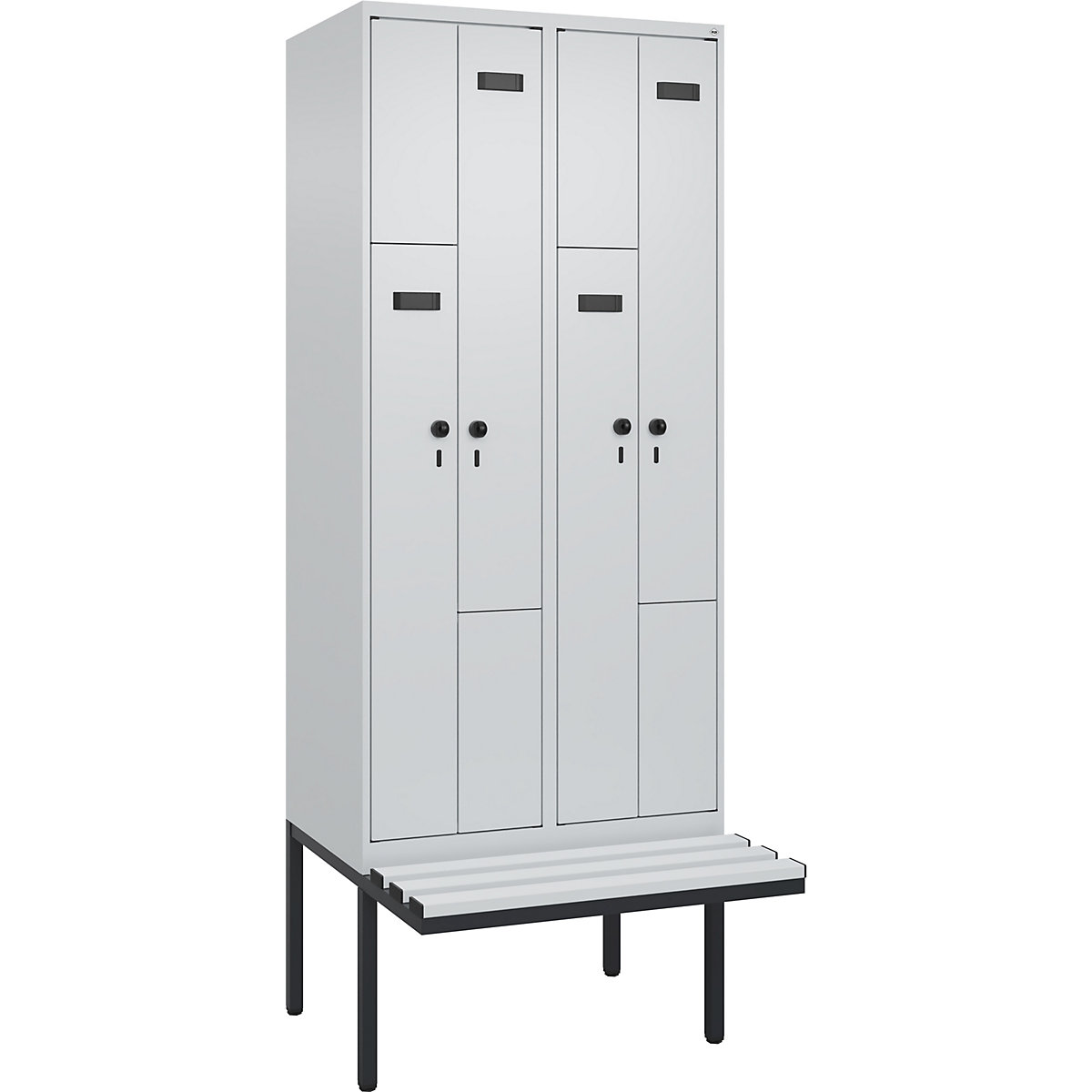 Evolo PLUS Z-rekeszes öltözőszekrény paddal (Termék képe 2)-1