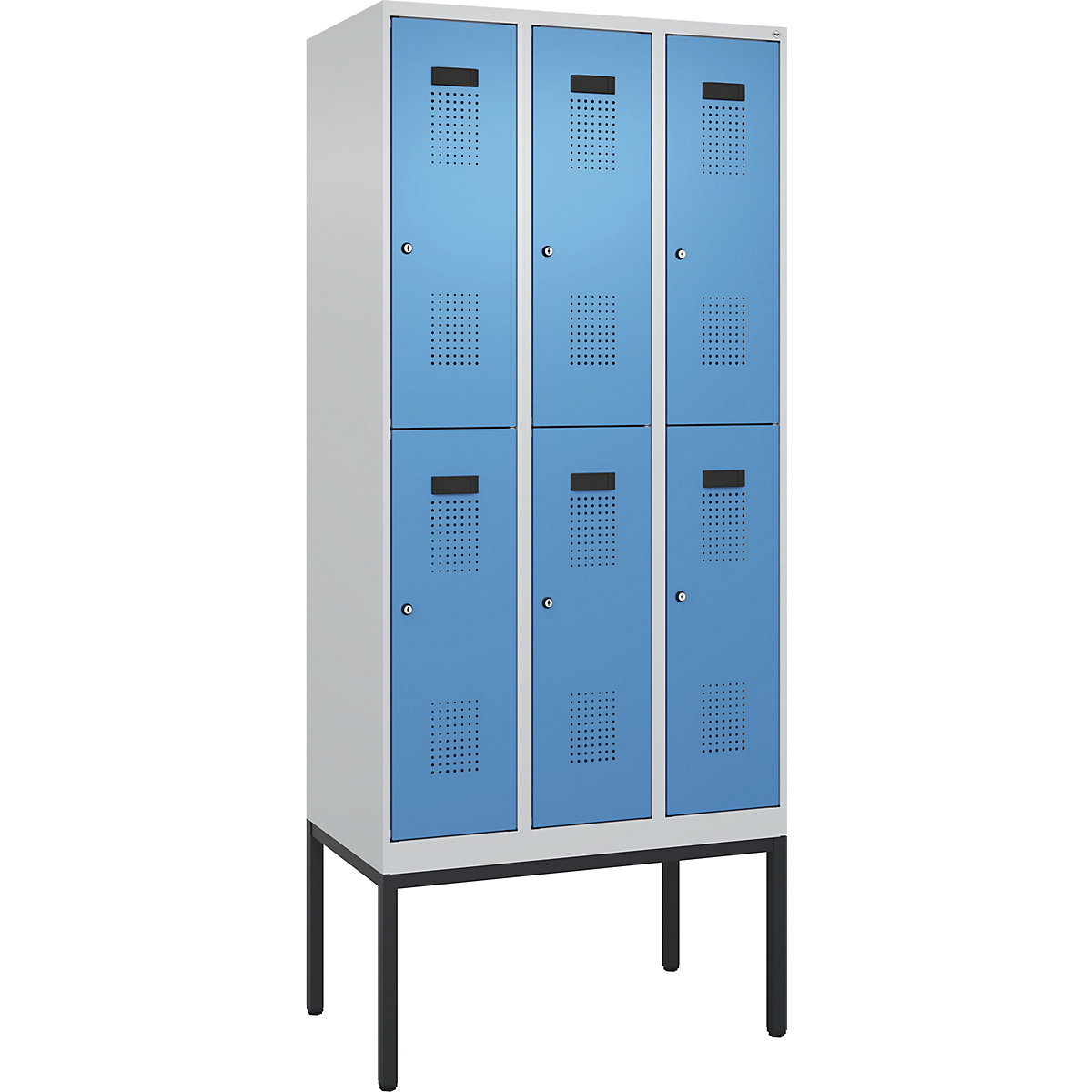 Evolo PLUS kétszintes öltözőszekrény – C+P (Termék képe 374)-373