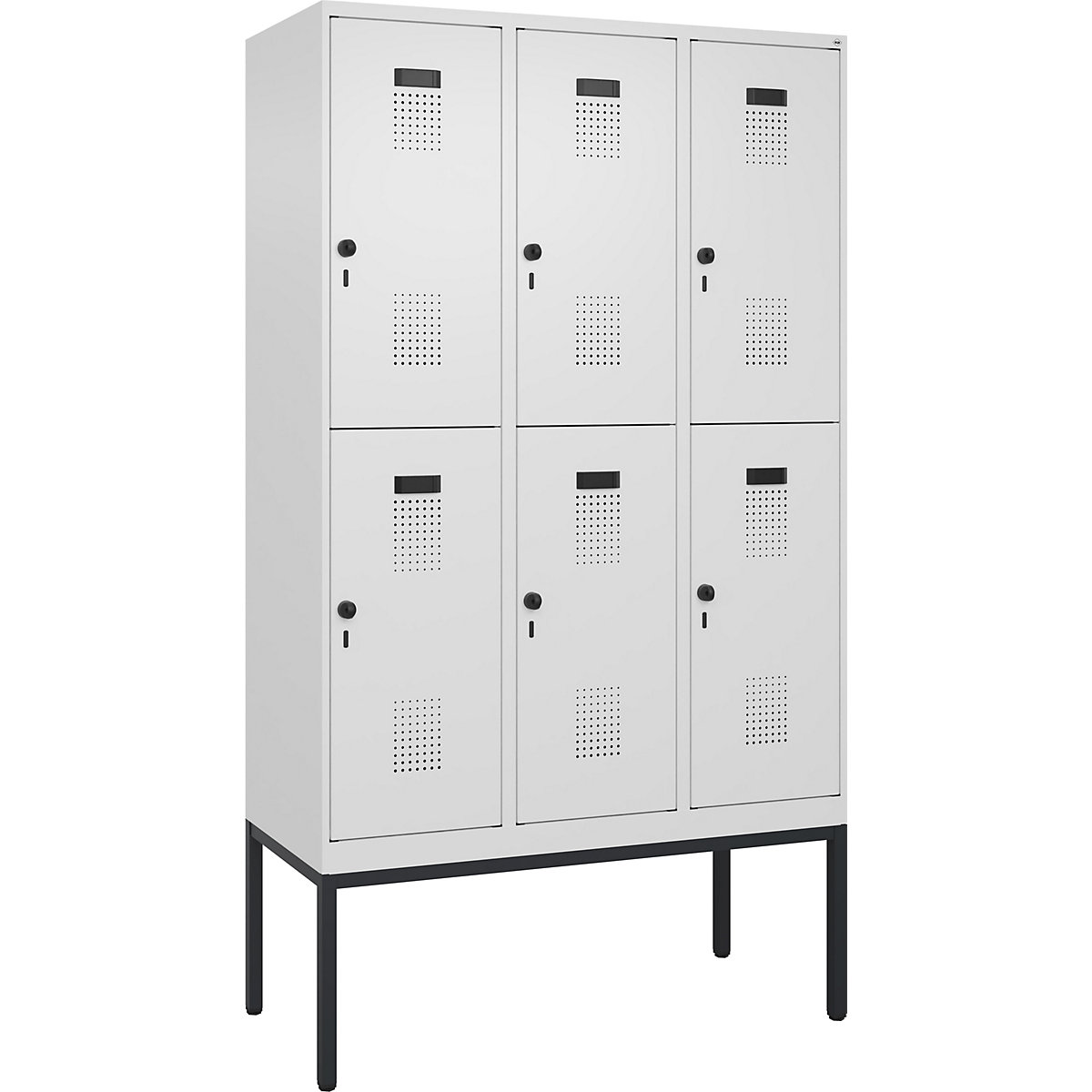 Evolo PLUS kétszintes öltözőszekrény – C+P (Termék képe 438)-437