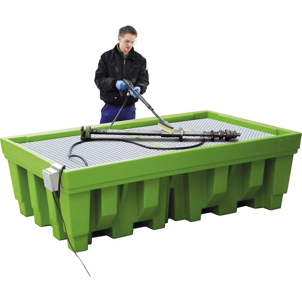 Čistič dielov CLEAN BOX Max – Bio-Circle, plniace množstvo max. 300 l, vrátane technického modulu-0