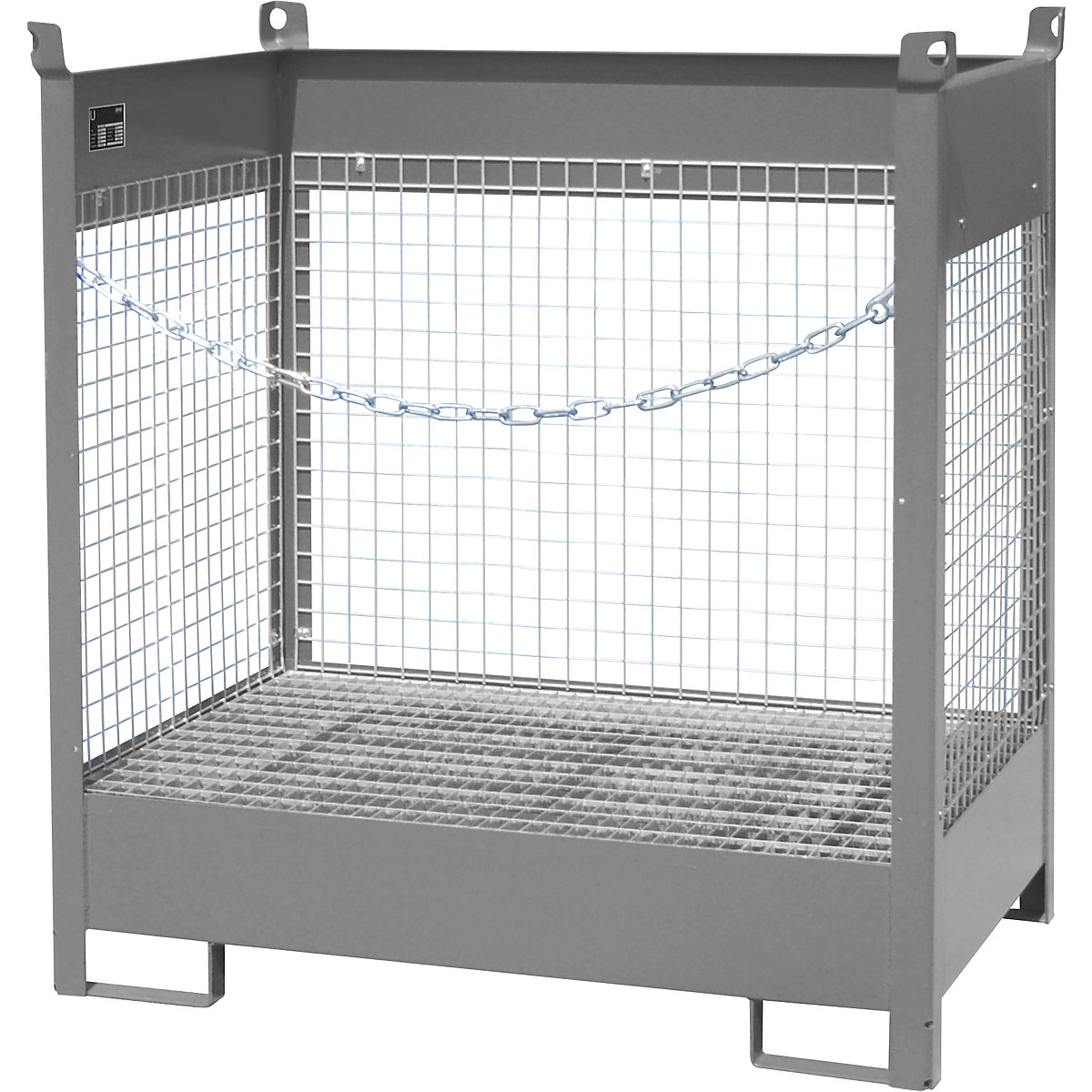 Paleta magazynowa i transportowa z wanną wychwytową – eurokraft pro