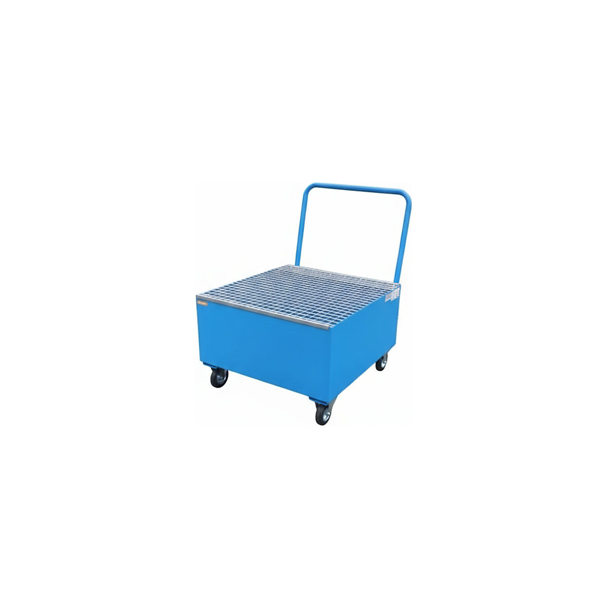 Ruchoma wanna wychwytowa z blachy stalowej – eurokraft basic (Zdjęcie produktu 5)-4