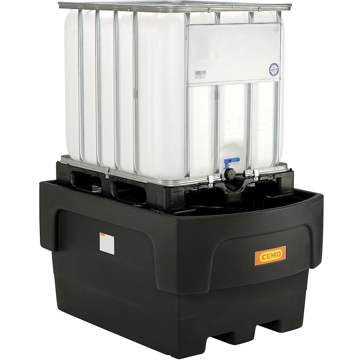 Wanna wychwytowa z PE na zbiorniki IBC/KTC – CEMO (Zdjęcie produktu 2)-1