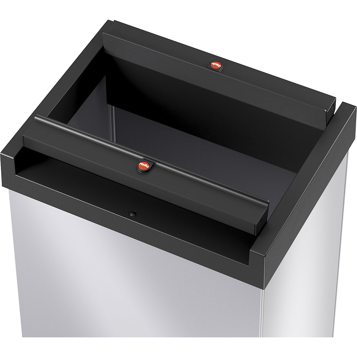 Pojemnik na odpady z pokrywą uchylną BIG-BOX SWING – Hailo (Zdjęcie produktu 2)-1