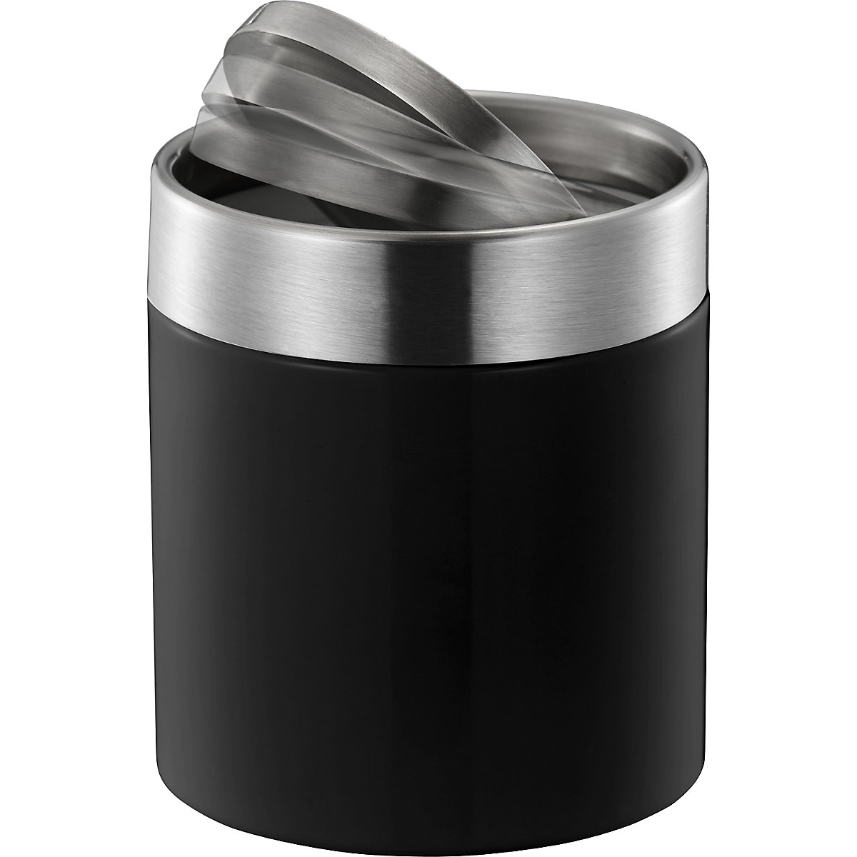 Stołowy pojemnik na odpady, stal – EKO (Zdjęcie produktu 3)-2