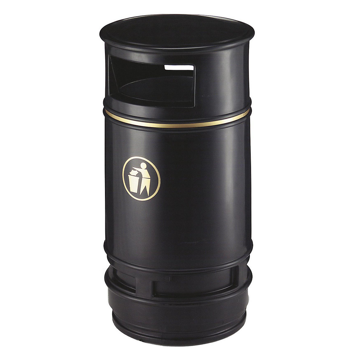 Pojemnik na odpady do stosowania na zewnątrz