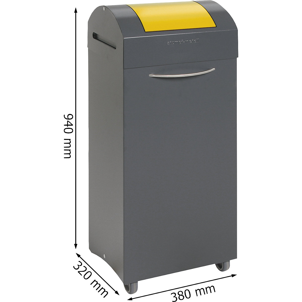 Pojemnik na surowce wtórne, gaszący płomienie (Zdjęcie produktu 12)-11