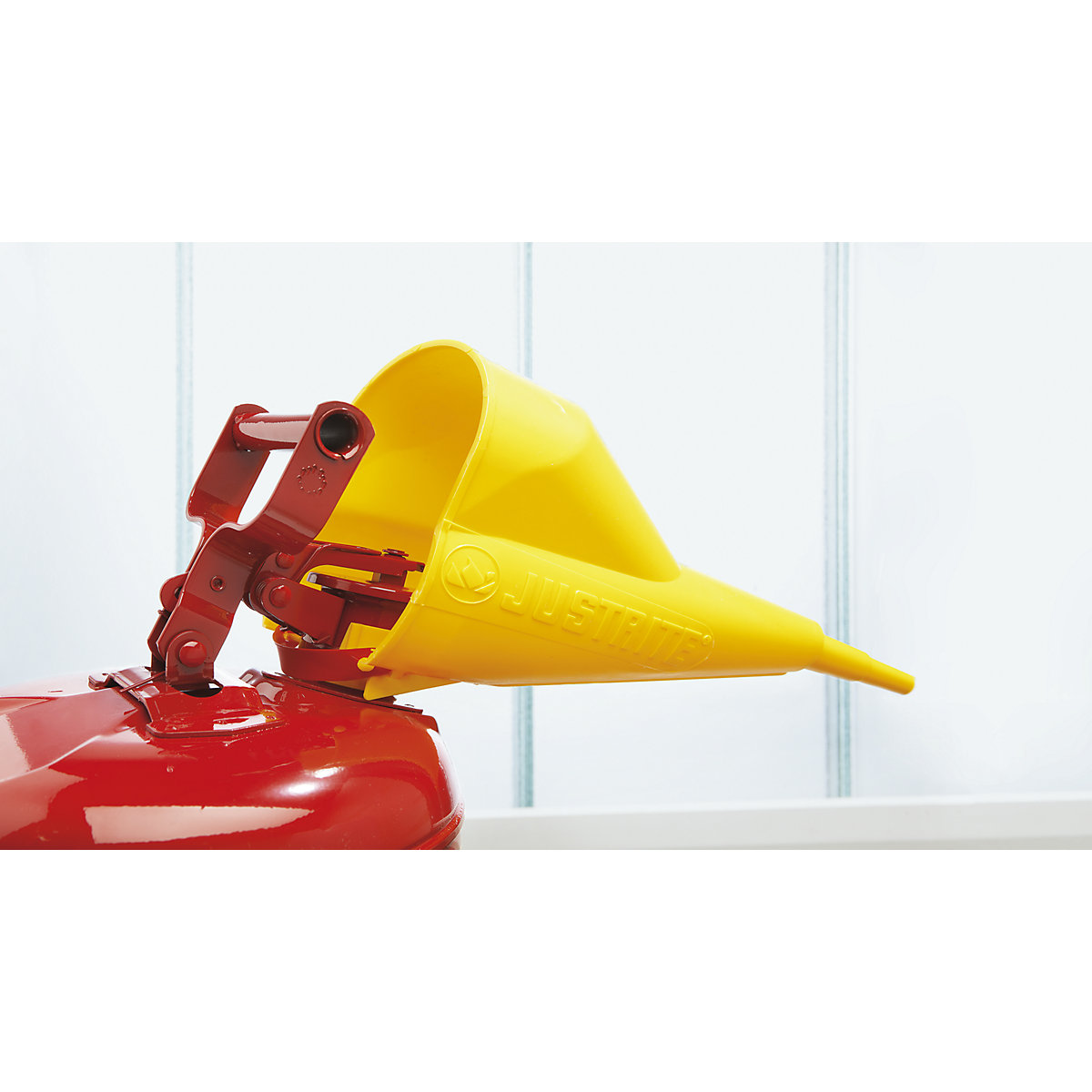 Polyetylénový lievik – Justrite (Zobrazenie produktu 2)-1