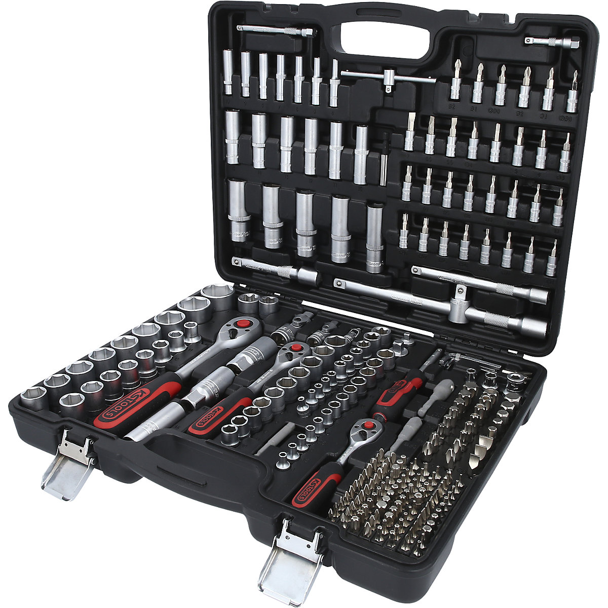 1/4'' + 3/8'' + 1/2'' socket set - KS Tools