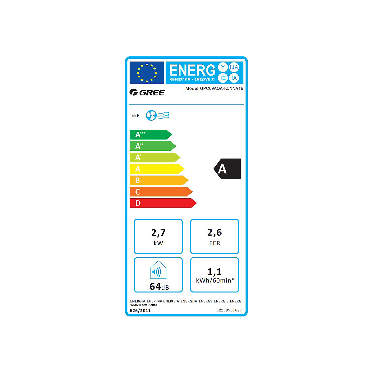 Aparato de aire acondicionado portátil 9000 BTU – GREE (Imagen del producto 4)-3
