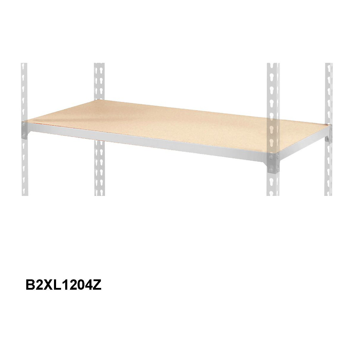 BiG200 Extra Chipboard Shelf 1220w x 455d mm Galvanised 140kg UDL