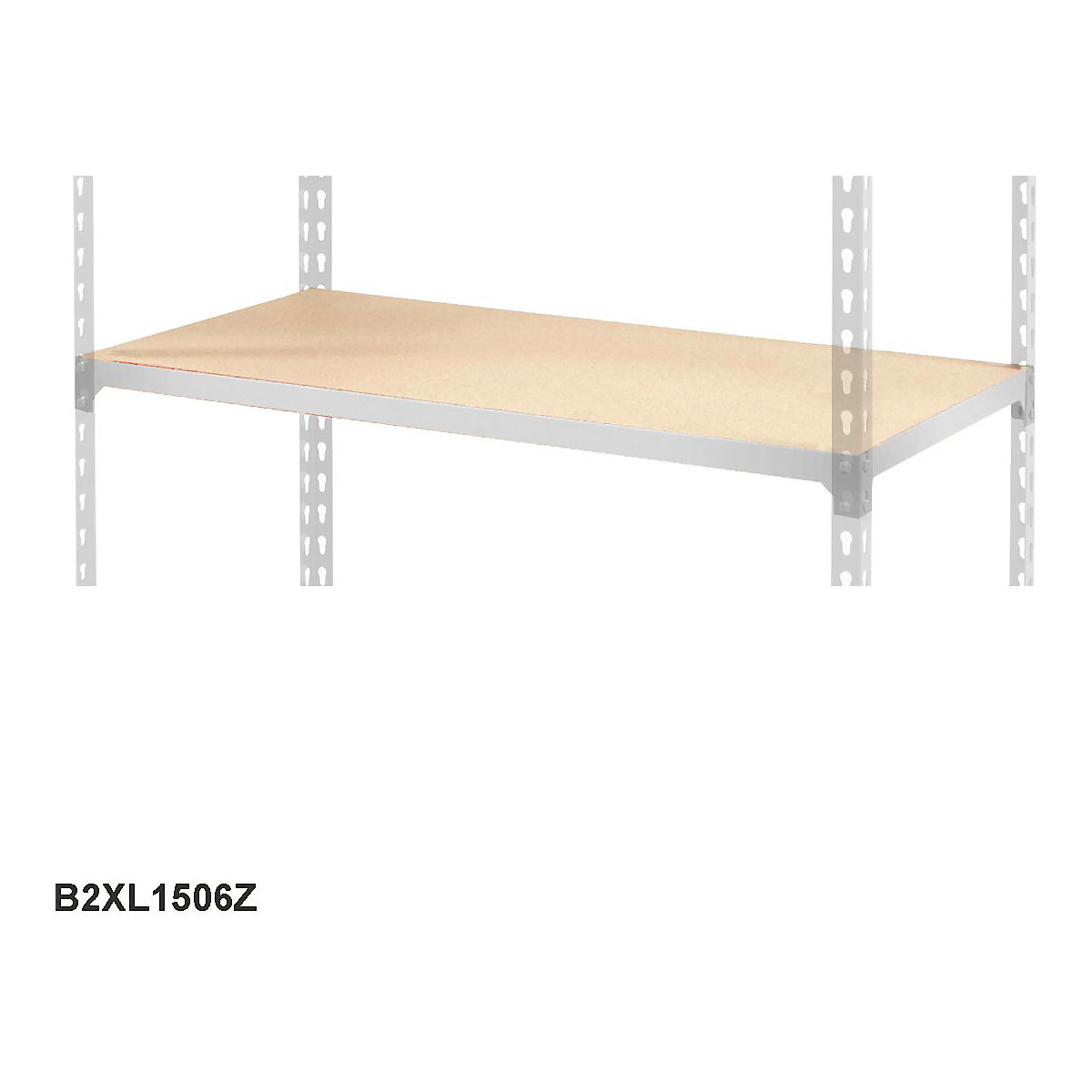 BiG200 Extra Chipboard Shelf 1525w x 610d mm 90kg UDL Galvanised