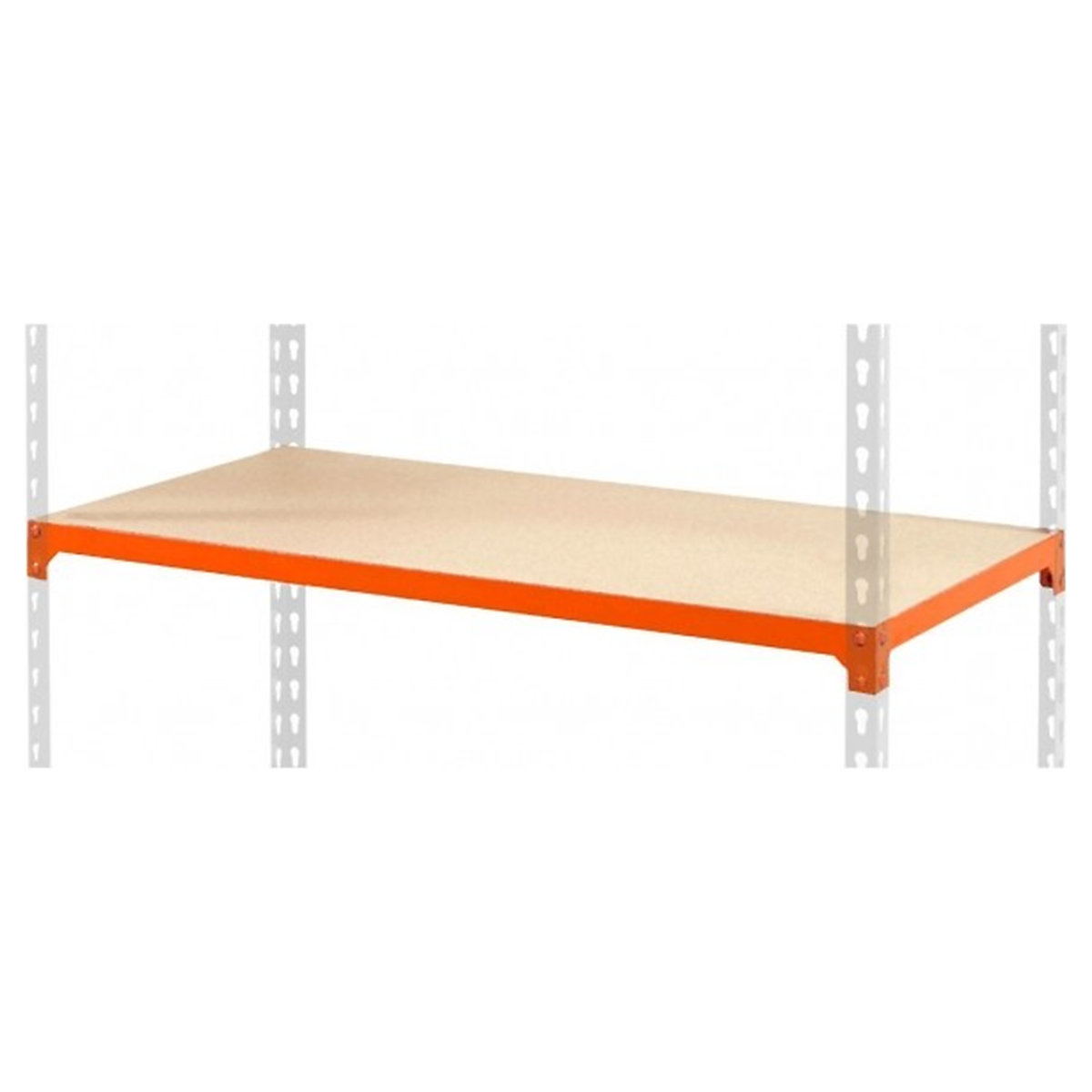 BiG200 Extra Chipboard Shelf 610w x 455d mm Orange 50kg UDL