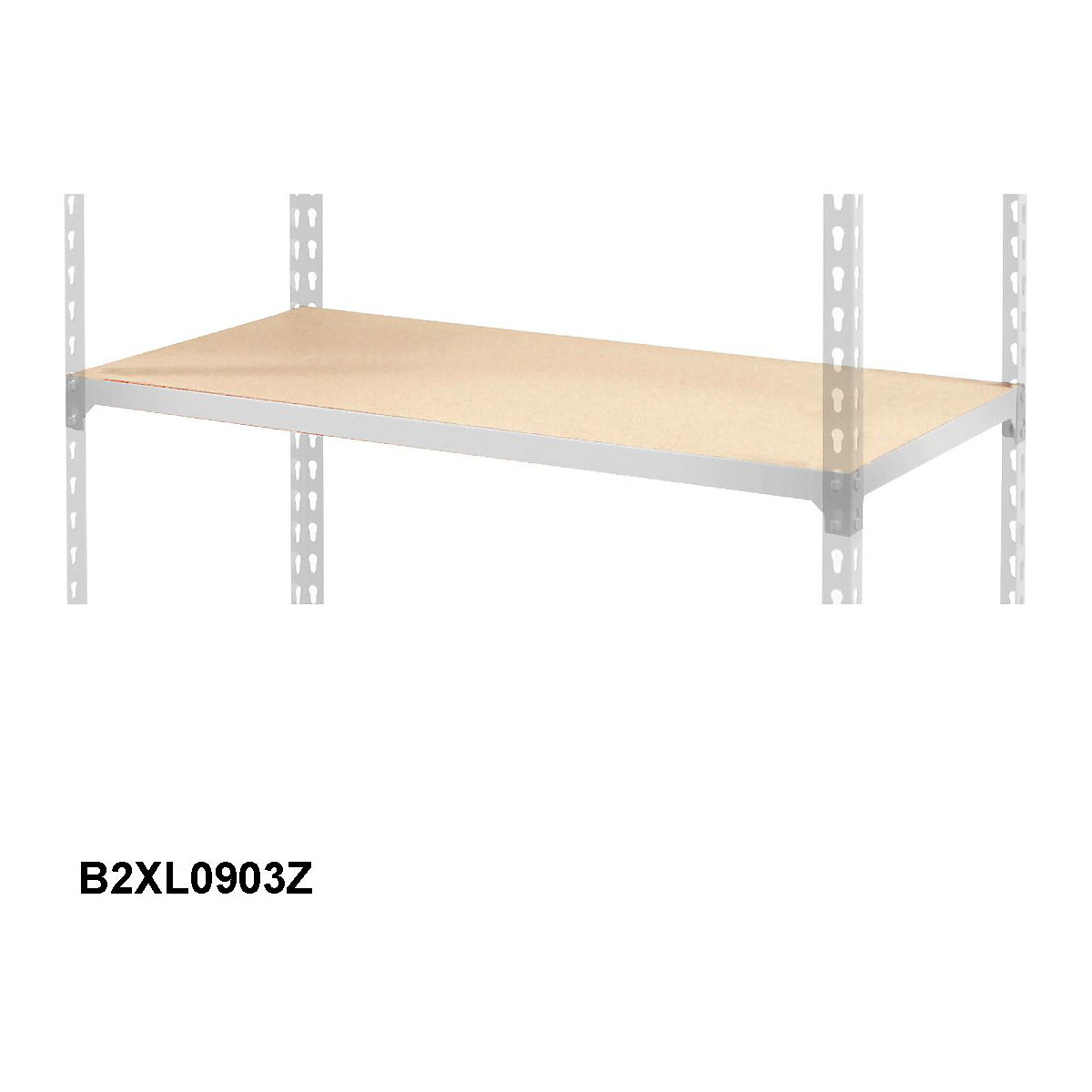 BiG200 Extra Chipboard Shelf 915w x 305d mm Galvanised 200kg UDL