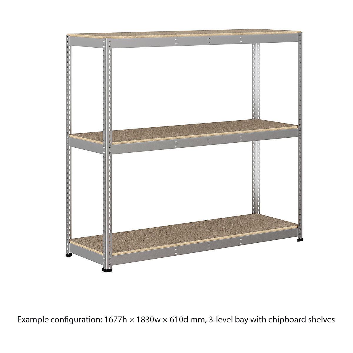 BiG400 Build-A-Bay Shelving System (Product illustration 3)-2