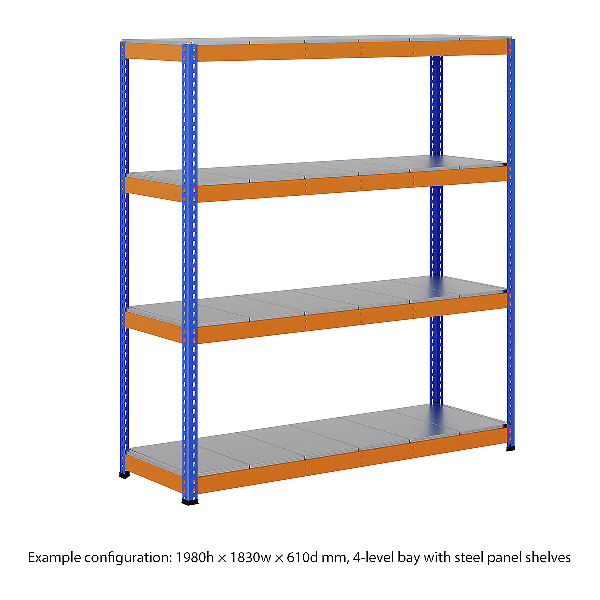 BiG400 Build-A-Bay Shelving System (Product illustration 4)-3