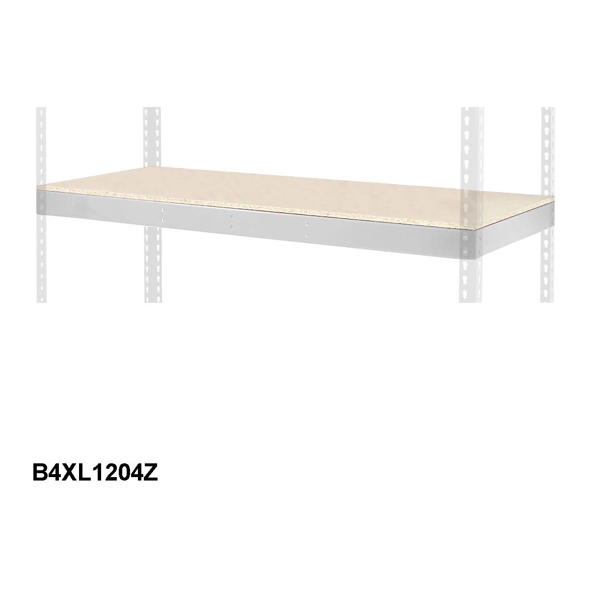 BiG400 Extra Chipboard Shelf 1220w x 455d mm 400kg UDL Galvanised